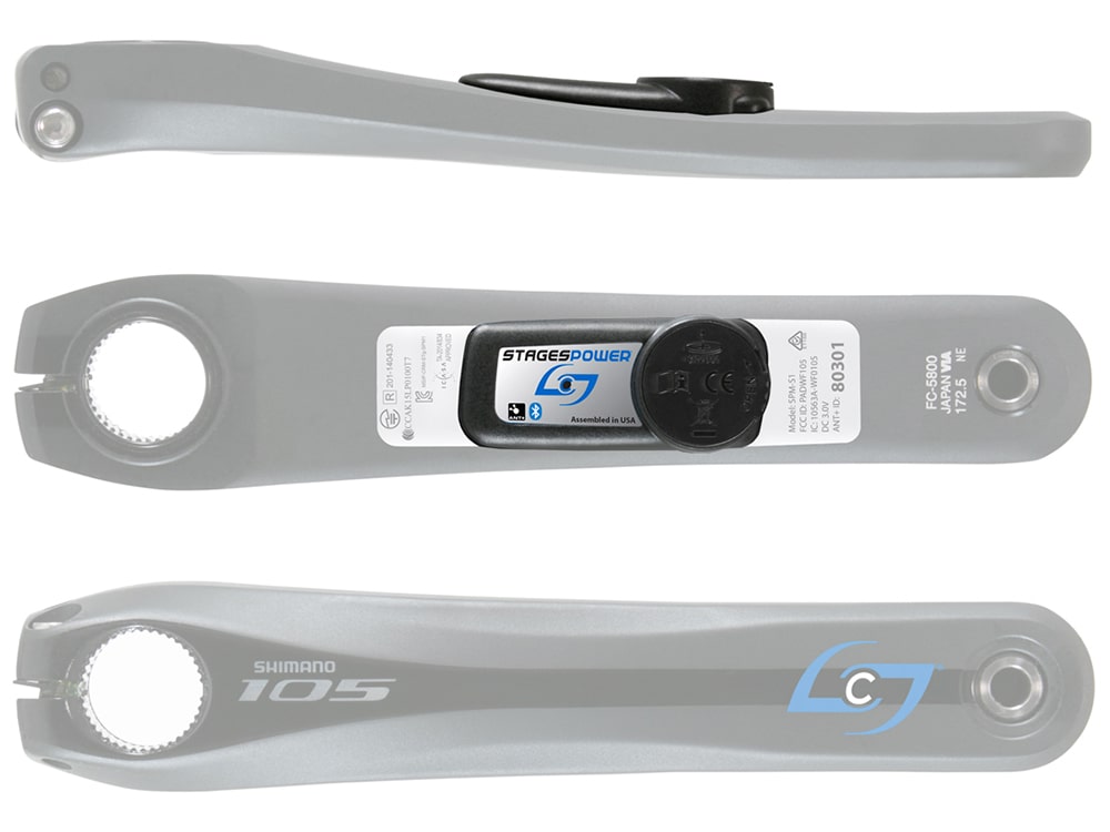 Stages power meter setup shop