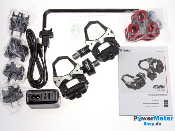 assioma uno power meter pedals